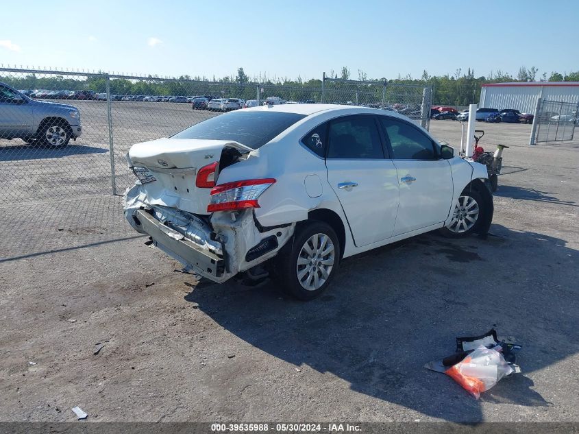 2015 Nissan Sentra S/Sv/Sr/Sl VIN: 3N1AB7AP6FY289714 Lot: 39535988