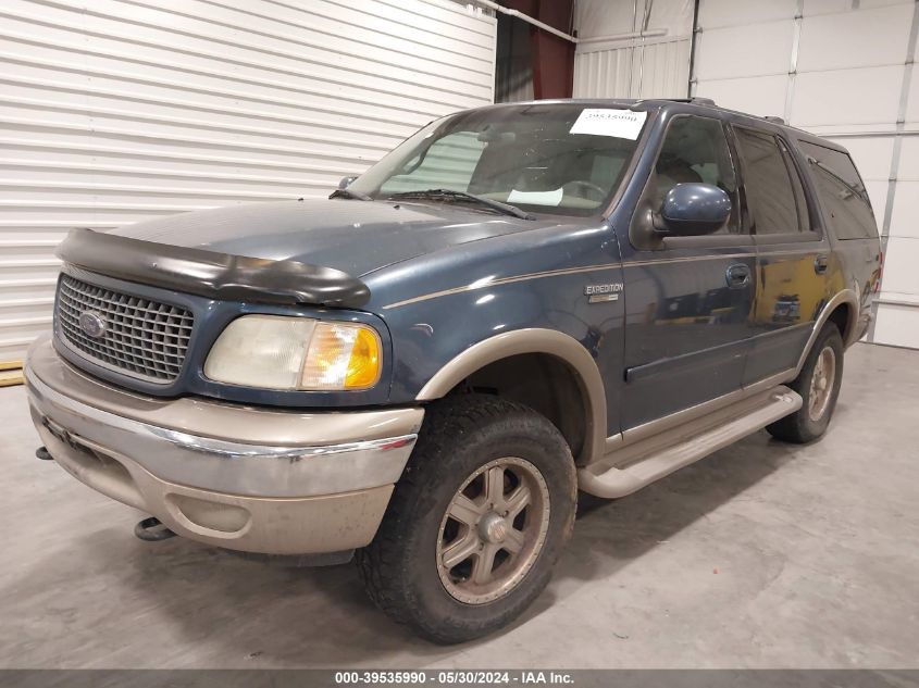 2002 Ford Expedition Eddie Bauer VIN: 1FMFU18L62LA31754 Lot: 39535990