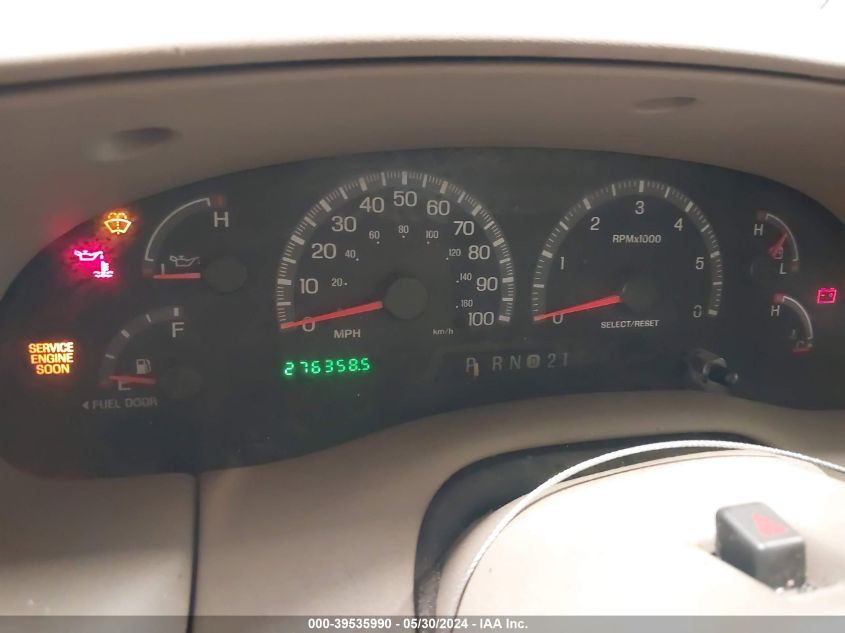 2002 Ford Expedition Eddie Bauer VIN: 1FMFU18L62LA31754 Lot: 39535990