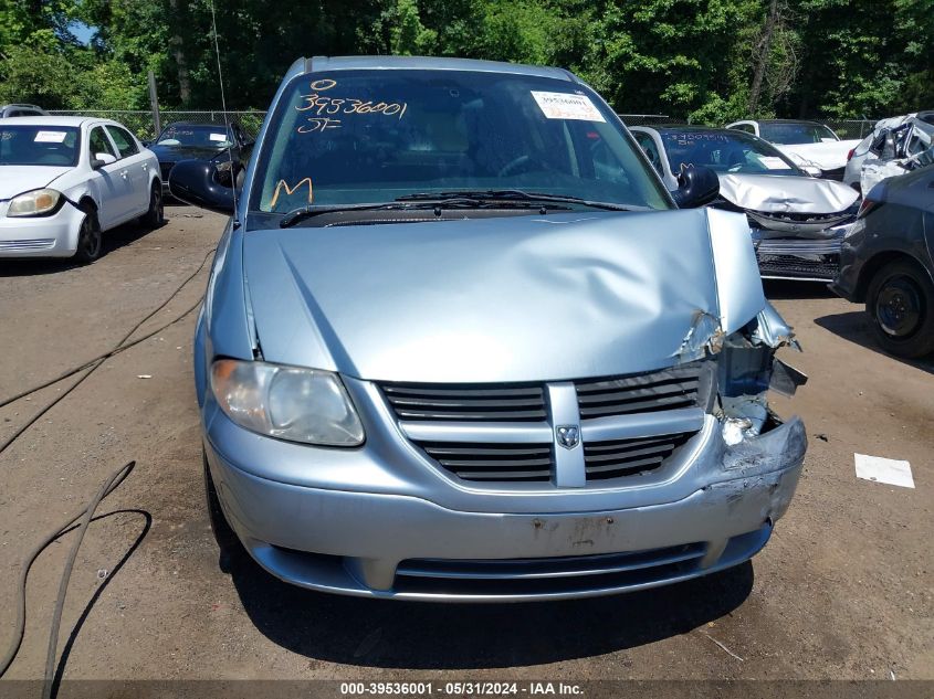 2006 Dodge Caravan Sxt VIN: 1D4GP45R66B607173 Lot: 39536001