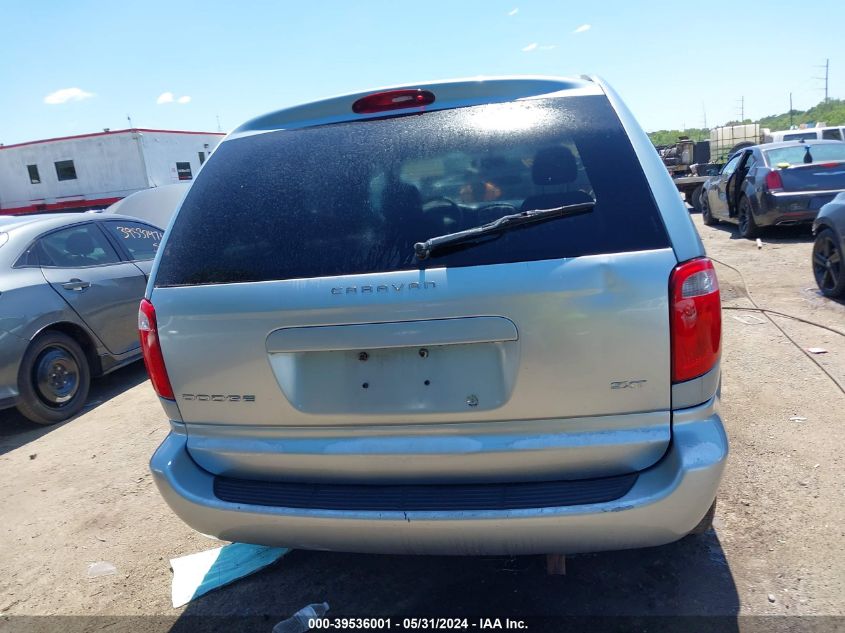 2006 Dodge Caravan Sxt VIN: 1D4GP45R66B607173 Lot: 39536001