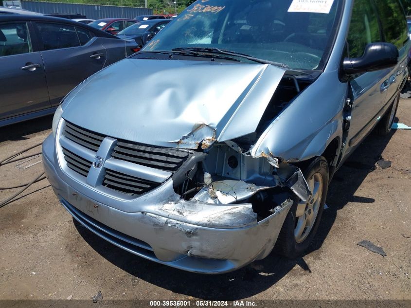 2006 Dodge Caravan Sxt VIN: 1D4GP45R66B607173 Lot: 39536001