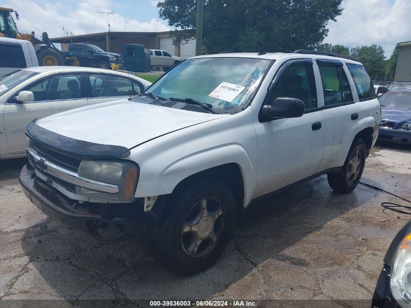 2007 Chevrolet Trailblazer Ls VIN: 1GNDT13S072268693 Lot: 39536003