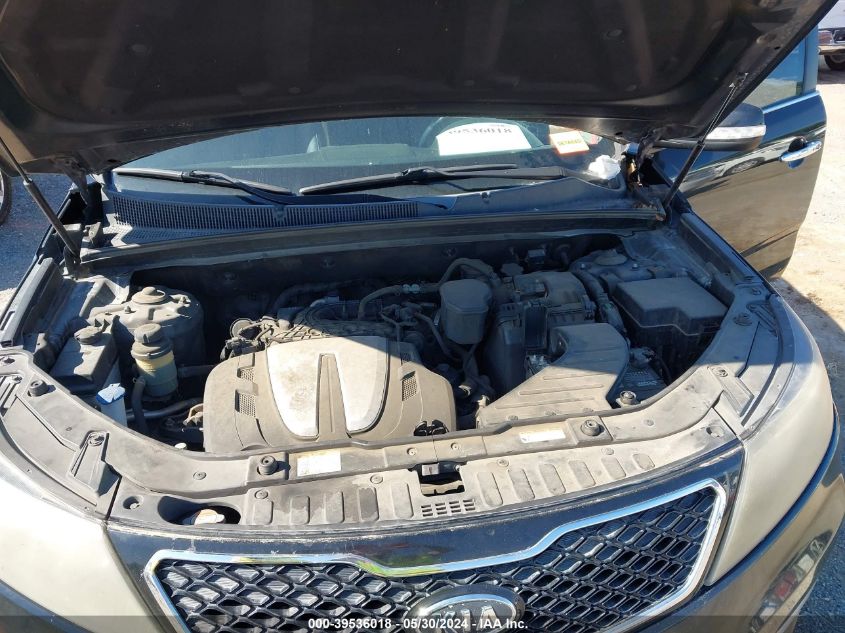 2012 Kia Sorento Sx V6 VIN: 5XYKW4A20CG189620 Lot: 39536018