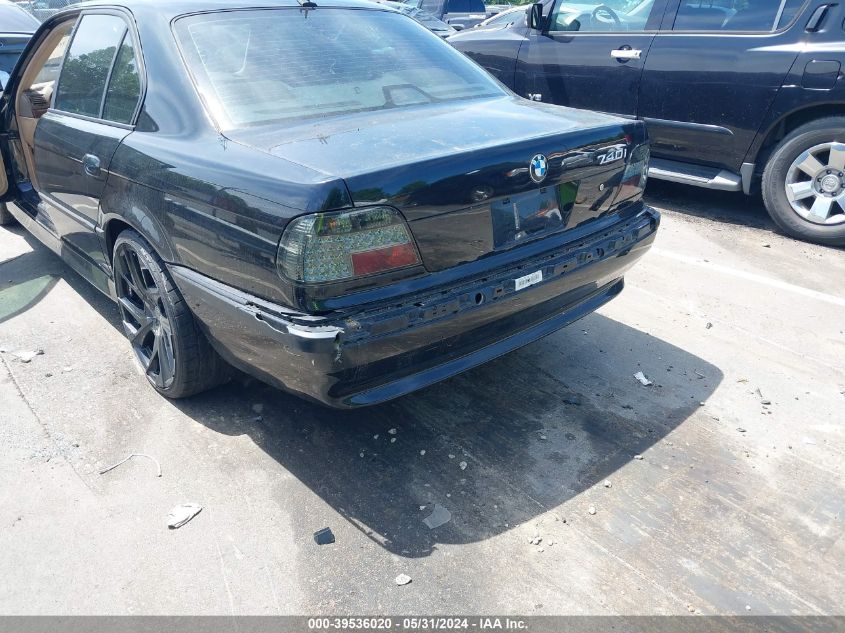 2001 BMW 740Ia VIN: WBAGG83411DN86402 Lot: 39536020