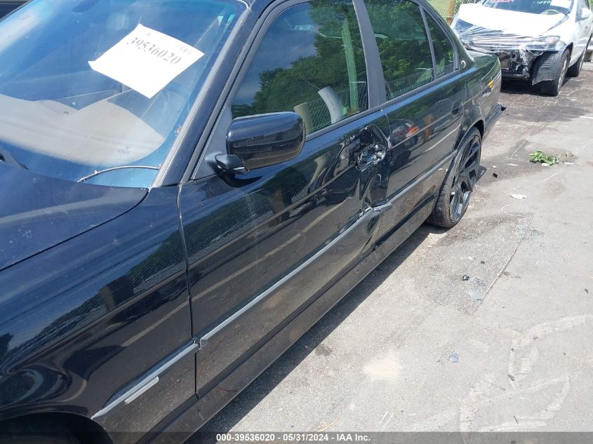 2001 BMW 740Ia VIN: WBAGG83411DN86402 Lot: 39536020