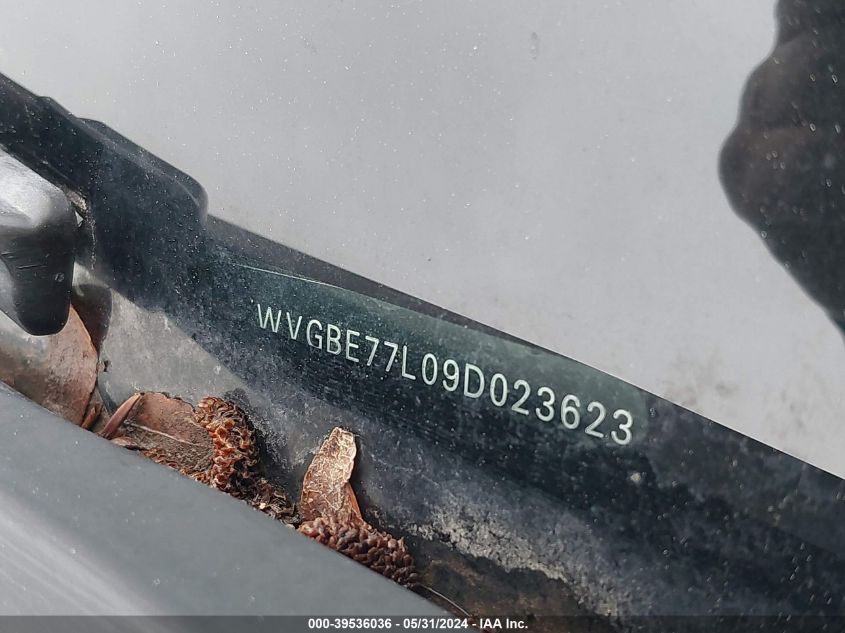 2009 Volkswagen Touareg 2 V6 VIN: WVGBE77L09D023623 Lot: 39536036