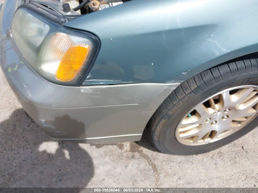 2001 Subaru Outback H6-3.0 VIN: 4S3BH806517676814 Lot: 39536044