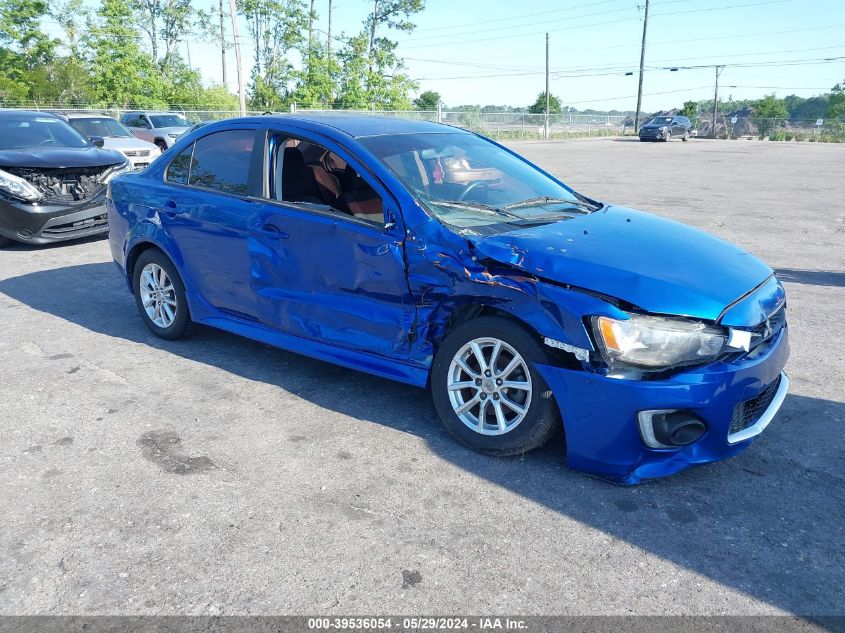 2016 Mitsubishi Lancer Es VIN: JA32U2FU5GU002475 Lot: 39536054