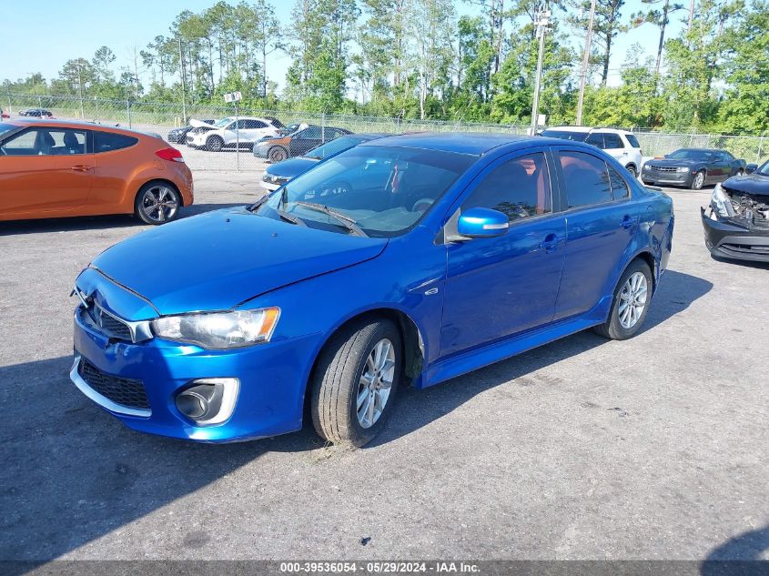 2016 Mitsubishi Lancer Es VIN: JA32U2FU5GU002475 Lot: 39536054