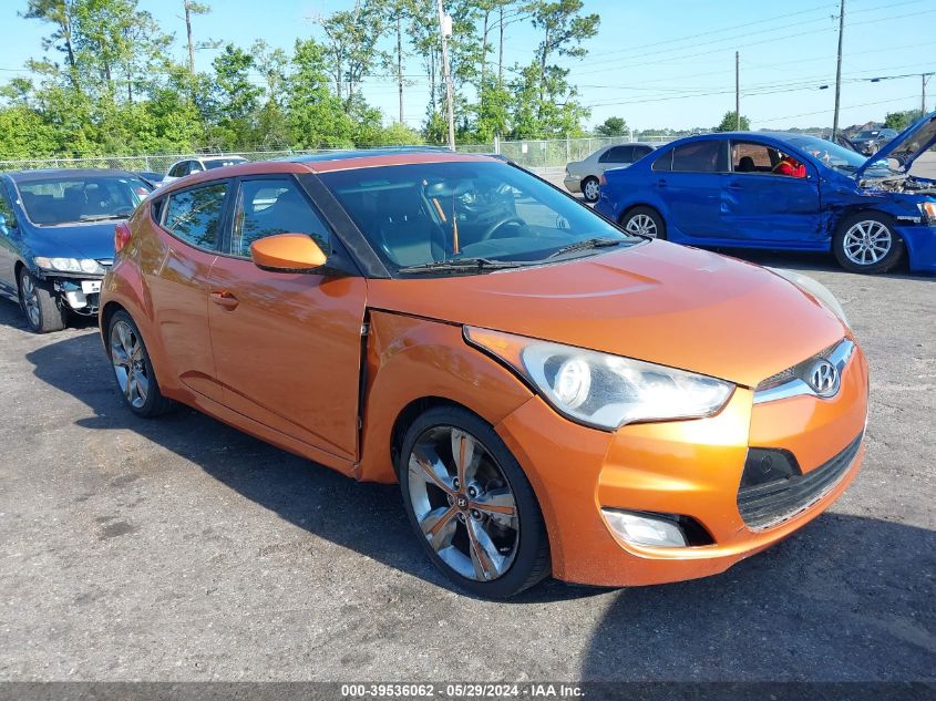 2016 Hyundai Veloster VIN: KMHTC6AD3GU281248 Lot: 39536062