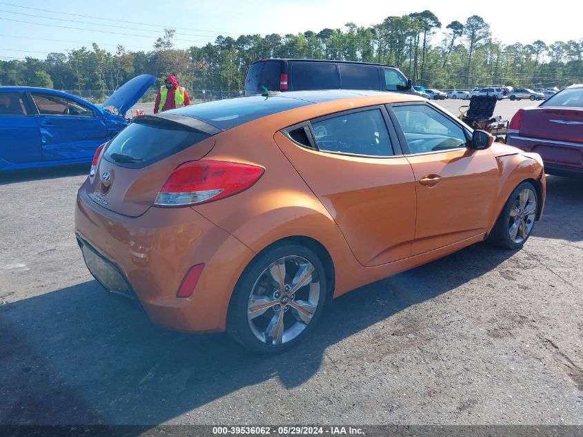 2016 Hyundai Veloster VIN: KMHTC6AD3GU281248 Lot: 39536062