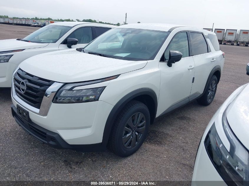 2024 Nissan Pathfinder S Fwd VIN: 5N1DR3AA3RC278043 Lot: 39536071