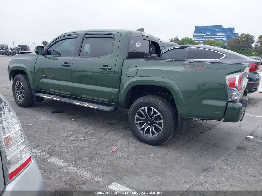 2022 Toyota Tacoma Trd Sport VIN: 3TMAZ5CN7NM176353 Lot: 39536073