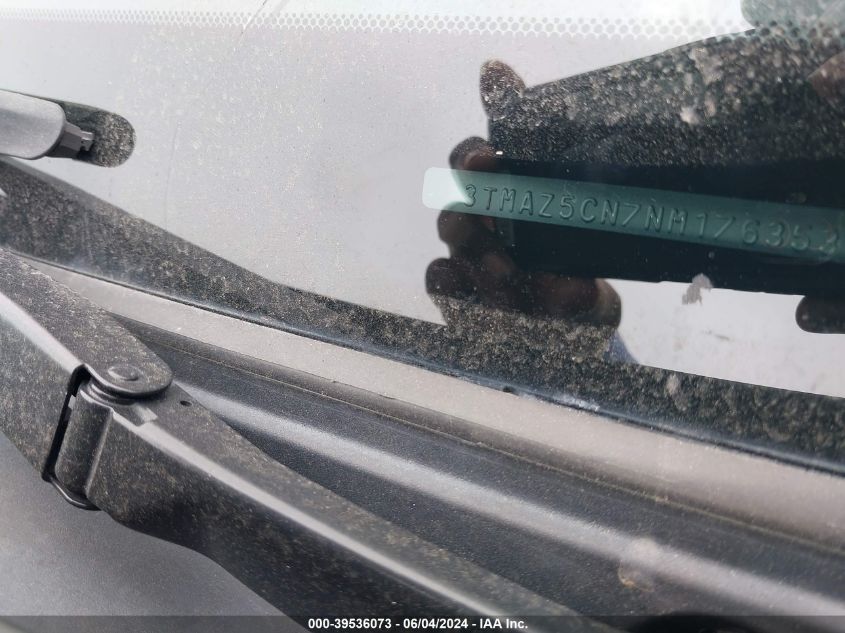 2022 Toyota Tacoma Trd Sport VIN: 3TMAZ5CN7NM176353 Lot: 39536073