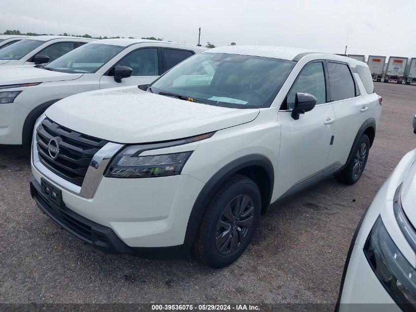 2024 Nissan Pathfinder S Fwd VIN: 5N1DR3AA4RC278262 Lot: 39536075