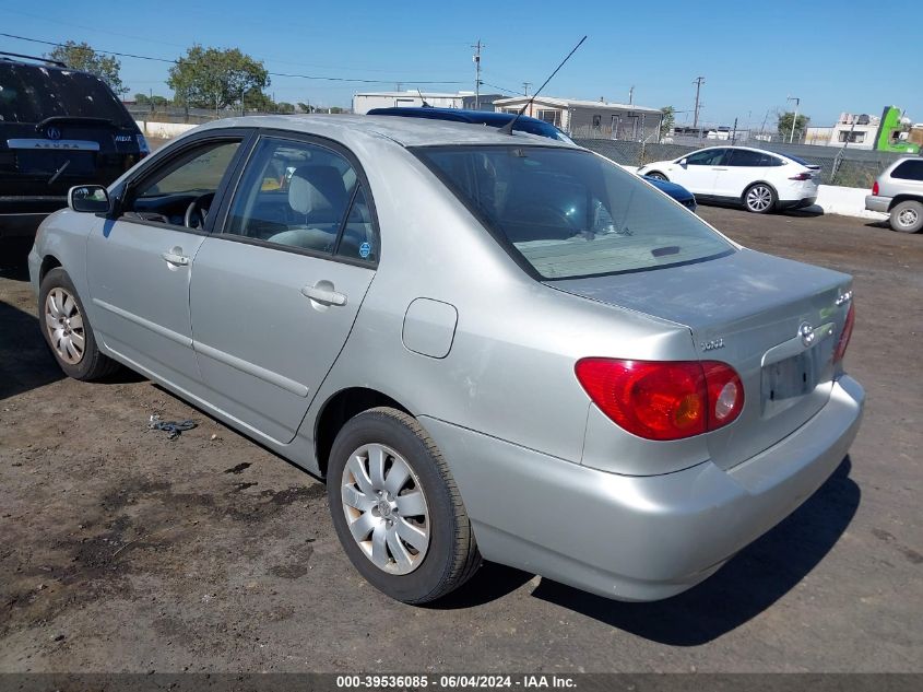 2003 Toyota Corolla Le VIN: 1NXBR32E33Z033690 Lot: 39536085