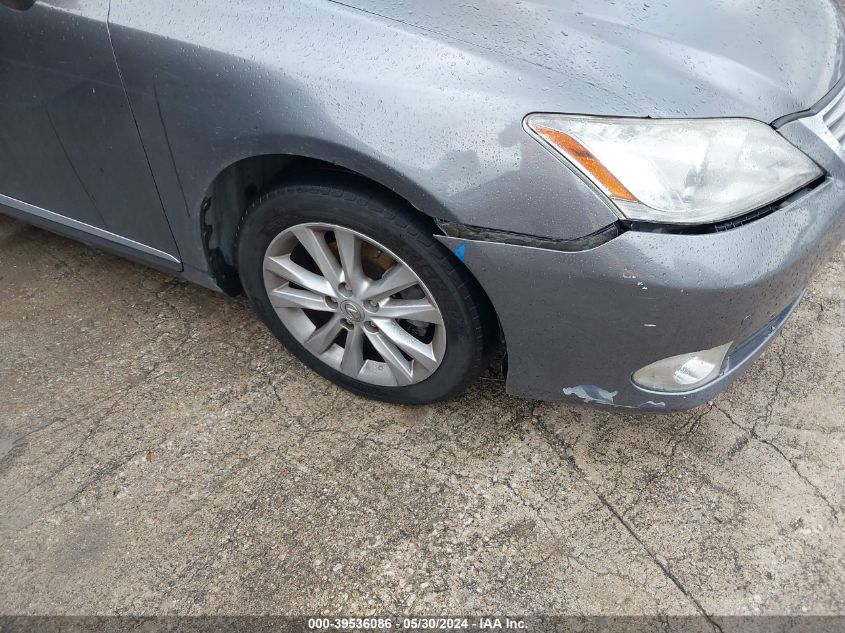 2012 Lexus Es 350 VIN: JTHBK1EG8C2494940 Lot: 39536086