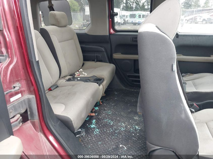 2008 Honda Element Ex VIN: 5J6YH287X8L010905 Lot: 39536088