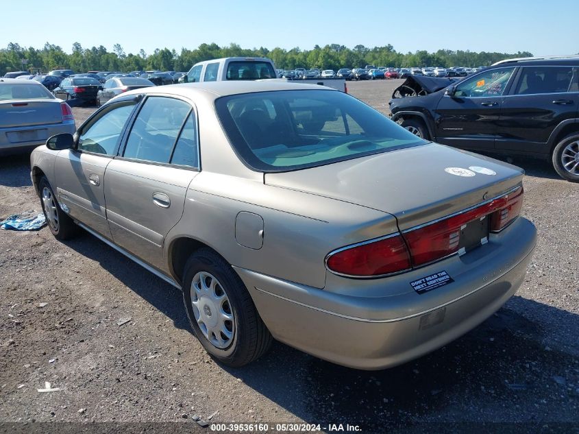 2001 Buick Century Custom VIN: 2G4WS52J311319529 Lot: 39536160