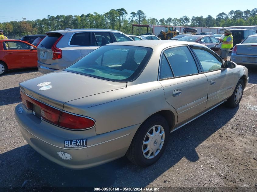 2001 Buick Century Custom VIN: 2G4WS52J311319529 Lot: 39536160