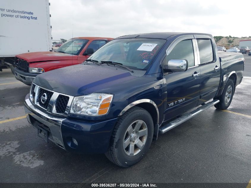 2006 Nissan Titan Se VIN: 1N6BA07A86N558952 Lot: 39536207