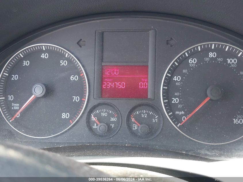 2007 Volkswagen Jetta Wolfsburg Edition VIN: 3VWEF71K47M062342 Lot: 39536264