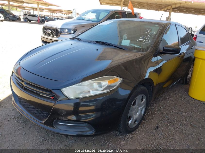 2015 Dodge Dart Se VIN: 1C3CDFAA4FD435556 Lot: 39536296