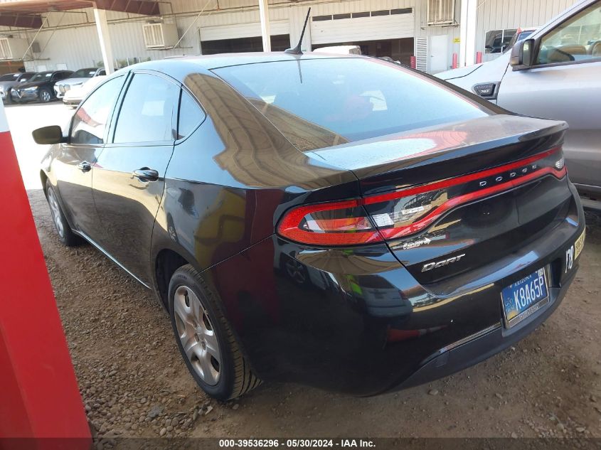 2015 Dodge Dart Se VIN: 1C3CDFAA4FD435556 Lot: 39536296