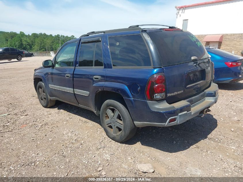 2002 Chevrolet Trailblazer Lt VIN: 1GNDS13S522116808 Lot: 39536357