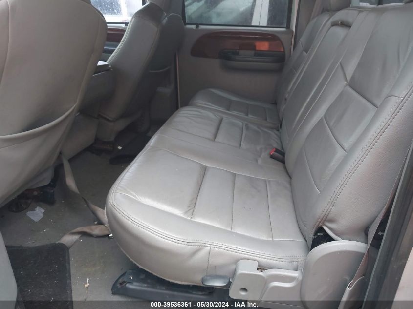 2005 Ford F-250 Lariat/Xl/Xlt VIN: 1FTSW21P35EA96828 Lot: 39536361