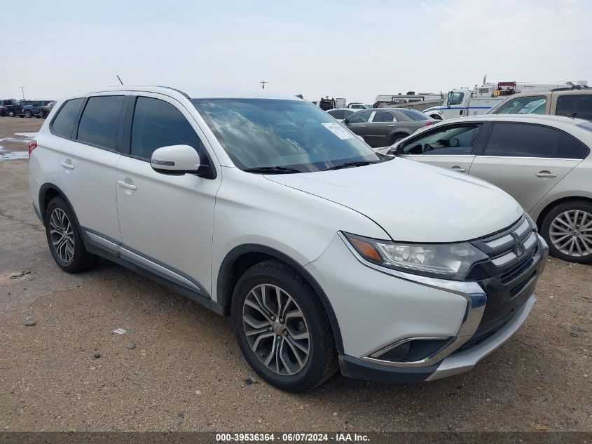 2016 Mitsubishi Outlander Se VIN: JA4AD3A39GZ021982 Lot: 39536364