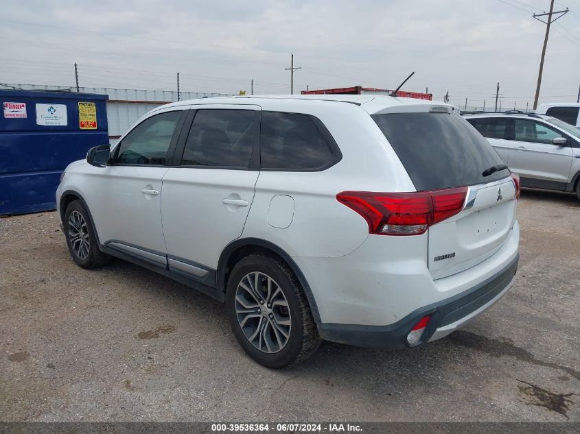 2016 Mitsubishi Outlander Se VIN: JA4AD3A39GZ021982 Lot: 39536364