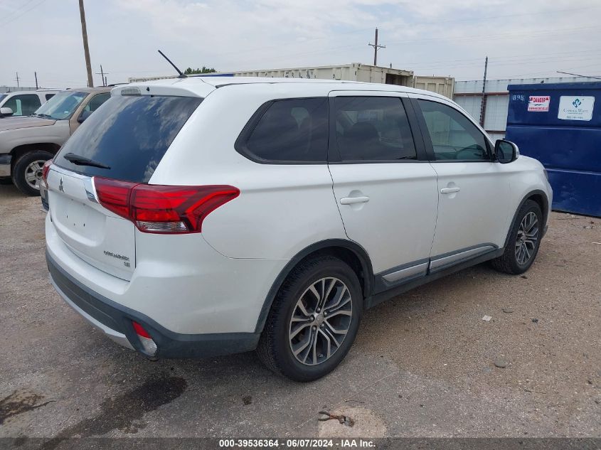 2016 Mitsubishi Outlander Se VIN: JA4AD3A39GZ021982 Lot: 39536364