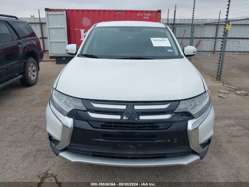 2016 Mitsubishi Outlander Se VIN: JA4AD3A39GZ021982 Lot: 39536364