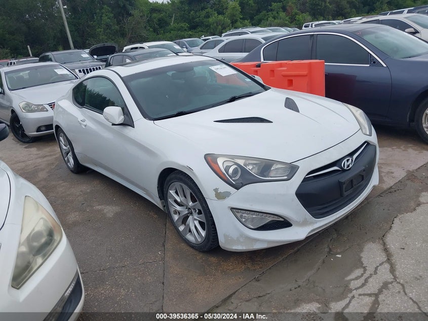 2013 Hyundai Genesis 3.8 Grand Touring VIN: KMHHU6KJ2DU107996 Lot: 39536365