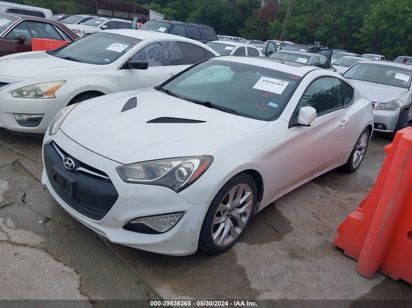 2013 Hyundai Genesis 3.8 Grand Touring VIN: KMHHU6KJ2DU107996 Lot: 39536365