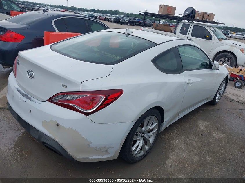 2013 Hyundai Genesis 3.8 Grand Touring VIN: KMHHU6KJ2DU107996 Lot: 39536365