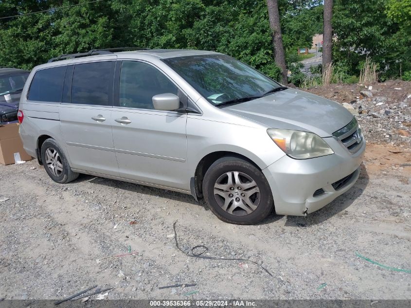 2005 Honda Odyssey Ex-L VIN: 5FNRL38745B094488 Lot: 39536366