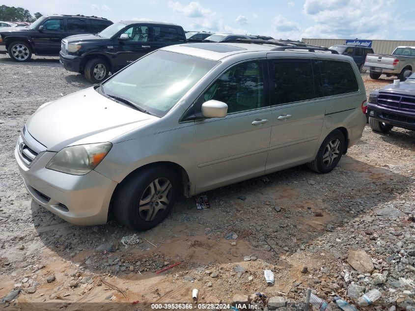 2005 Honda Odyssey Ex-L VIN: 5FNRL38745B094488 Lot: 39536366