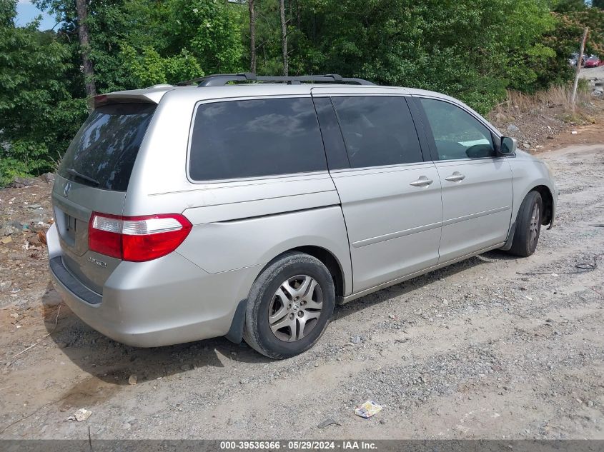 2005 Honda Odyssey Ex-L VIN: 5FNRL38745B094488 Lot: 39536366