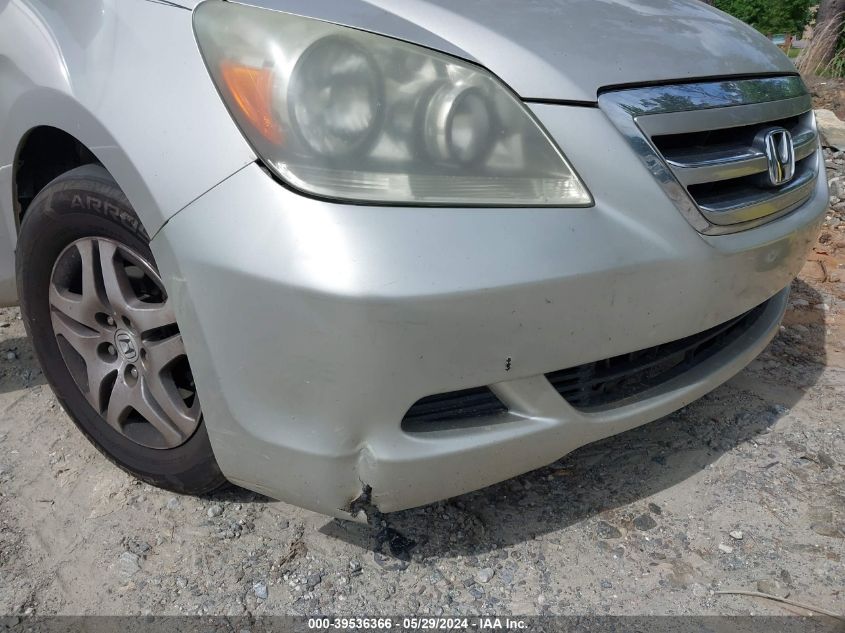 2005 Honda Odyssey Ex-L VIN: 5FNRL38745B094488 Lot: 39536366