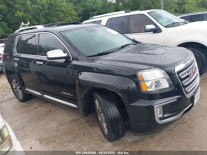 2016 GMC Terrain Denali VIN: 2GKFLRE33G6207156 Lot: 39536386