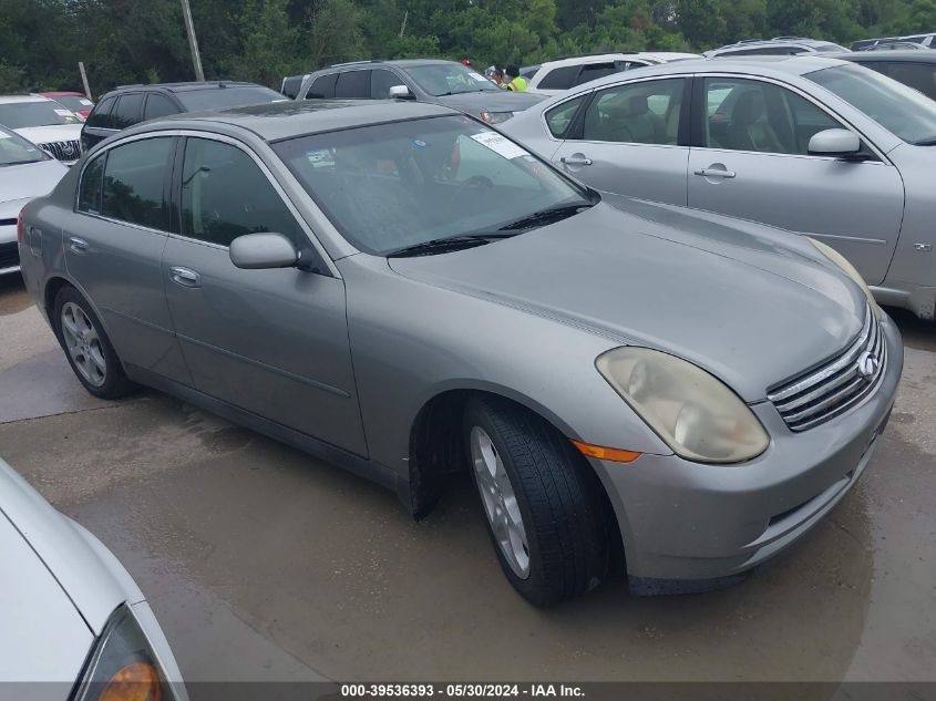 2004 Infiniti G35 VIN: JNKCV51E04M614520 Lot: 39536393