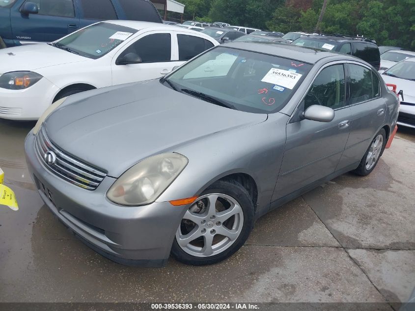 2004 Infiniti G35 VIN: JNKCV51E04M614520 Lot: 39536393