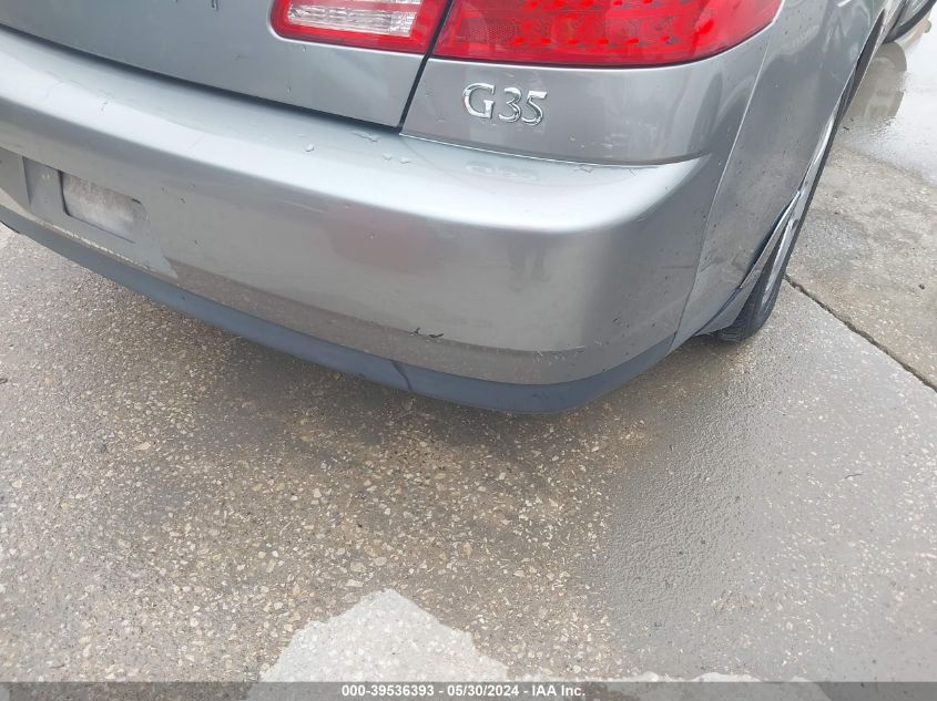 2004 Infiniti G35 VIN: JNKCV51E04M614520 Lot: 39536393