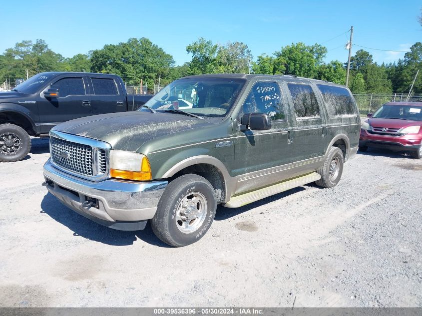 2000 Ford Excursion Limited VIN: 1FMNU42S4YED18097 Lot: 39536396