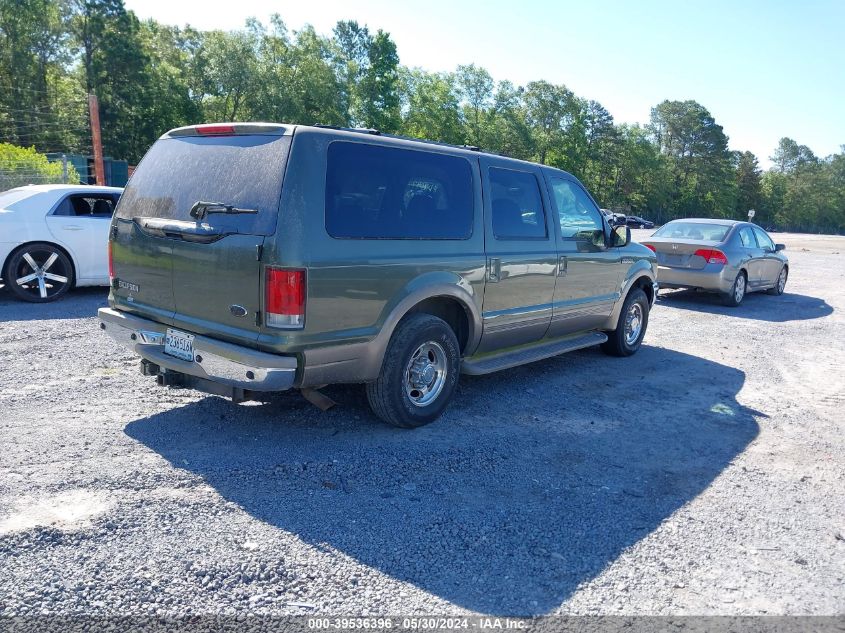 2000 Ford Excursion Limited VIN: 1FMNU42S4YED18097 Lot: 39536396