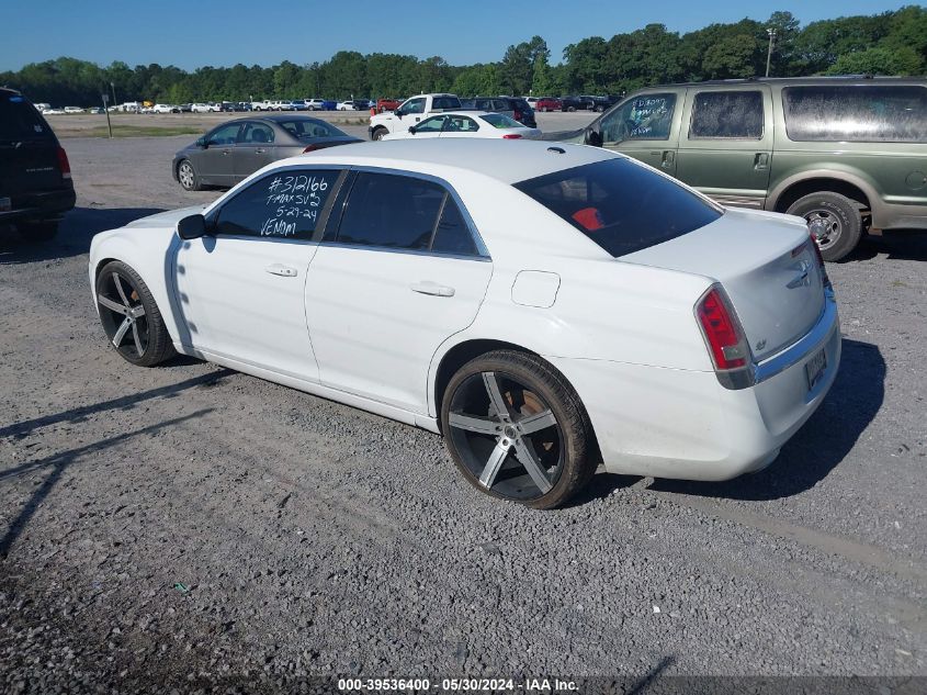 2012 Chrysler 300 VIN: 2C3CCAAG0CH312166 Lot: 39536400