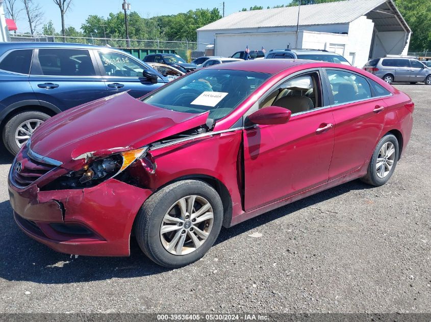 2013 Hyundai Sonata Gls VIN: 5NPEB4AC0DH648009 Lot: 39536405